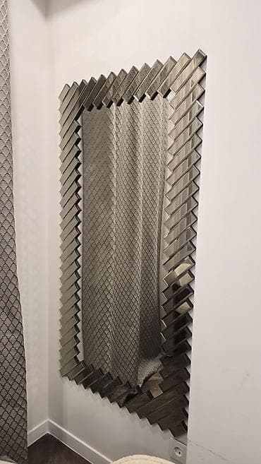 divar ucun guzgu: Güzgü Divar üçün, Düzbucaqlı, Dekorativ, Çərçivə ilə — 2