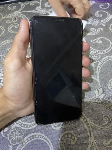 Kompüter, noutbuk və planşetlər: IPhone Xs Max, 64 GB, Qızılı, Qırıq — 2