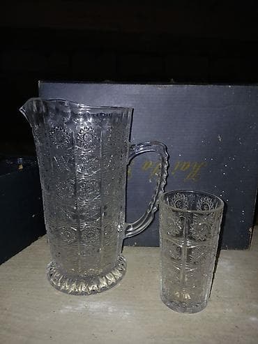 6 струнная гитара: Məhsul: Kai Da Glass şüşə sürahi və stəkan dəsti Təsvir: - Brend: Kai — 2
