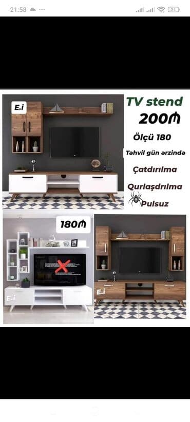 ikinci el şfanerler: TV altlığı — 1