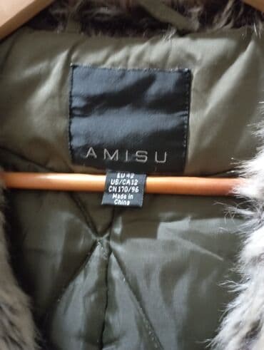 ackiler qadin ucun: AMISU qadın parkası - Rəng: xaki/yaşıl - Ölçü: EU 42 (US/CA 12, CN — 2