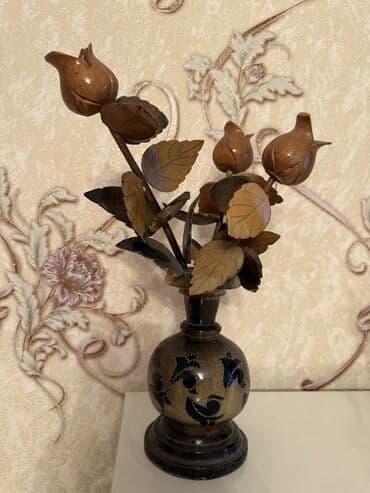 Əntiq vaza, 1960 il, Bürünc, SSRİ