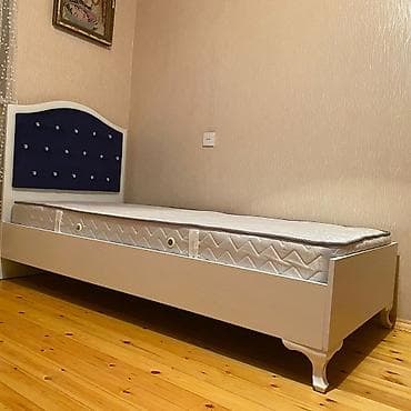 Oğlan və qız üçün, Yeni, Çarpayı, Bazasız, Matras ilə, Siyirməsiz — 1