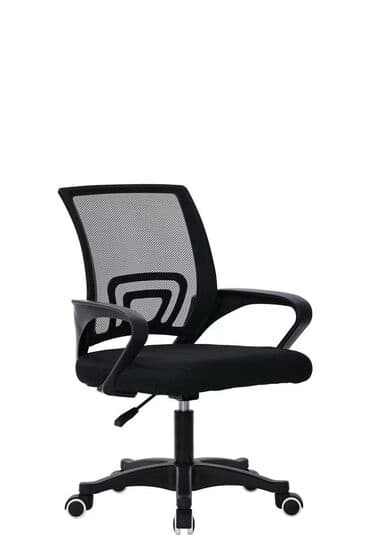 кресло для компьютера: Новый, С колесиками, Рукояти не регулируются, Ткань — 1