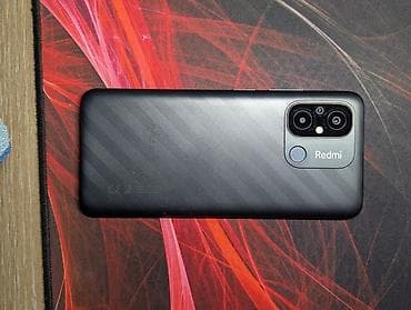 Redmi 12C, 128 GB, rəng - Qara, Barmaq izi, İki sim kartlı