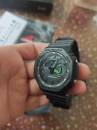saat slava: İşlənmiş, Qol saatı, G-Shock, rəng - Qara — 7