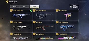 qızıl sikkə: 2021-ci ildən istifadə olunan şəxsi Call of Duty Mobile hesabıdır — 5