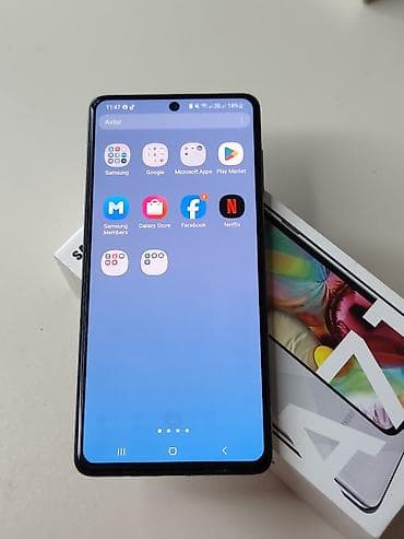 philips xenium 9@9s: Samsung Galaxy A71, 128 GB, rəng - Ağ, İki sim kartlı — 4