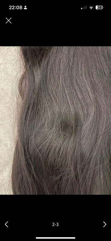 qadın paltolari: Qaynaq saçlar, Təbii — 2