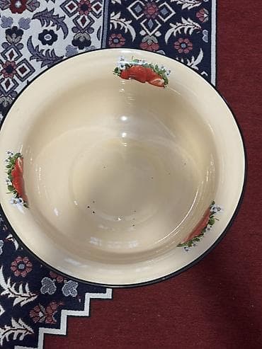 taxta boşqablar: Boşqablar, 1 əd, rəng - Sarı — 1