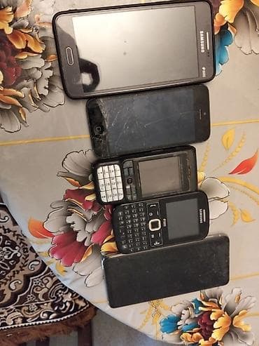 Məhsul: Qarışıq köhnə mobil telefonlar dəsti (6 ədəd) Tərkib: - 1