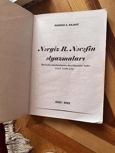 Testlər: Məhsul: “English – Qrammatik qeydlər və test toplusu (I hissə)” — 2