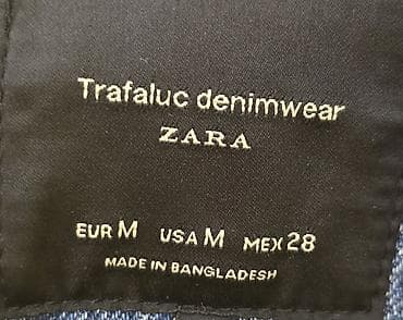 oryental geyimi: Palto, Zara, M, rəng - Göy — 3