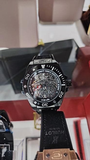 Наручные часы: Hublot kişi saatları – avtomatik mexanizmli, kronoqraflı modellər — 7