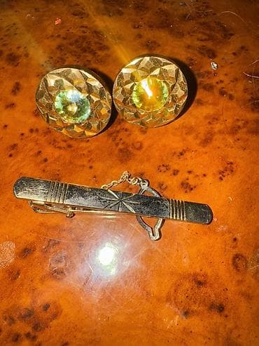 Kişilər üçün aksessuar dəsti - Tərkib: 1 cüt manjet düyməsi və 1 ədəd — 2
