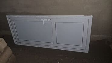 PVC pəncərə çərçivəsi - Material: ağ rəngli PVC profil -