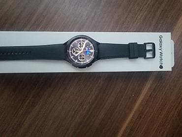 smart box: Samsung Galaxy Watch (qara) - Dairəvi AMOLED sensorlu ekran, rəngli — 2