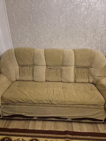 divan dəst: Divan, İşlənmiş, Açılan, Bazasız, Parça, Çatdırılma yoxdur — 2