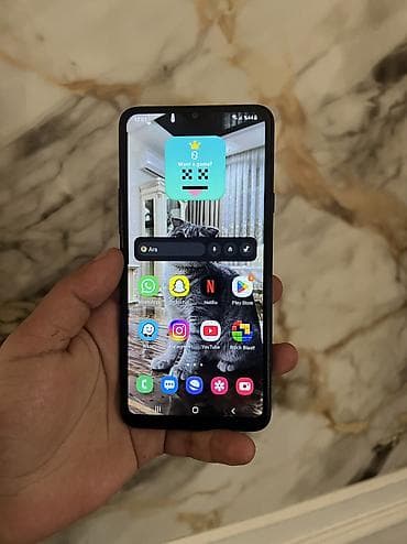 discover note 13 plus tablet: Samsung Galaxy A20s, 32 GB, rəng - Mavi, Sensor — 8