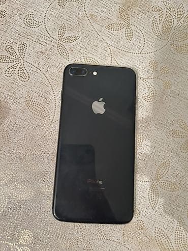 telf: IPhone 8 Plus, 64 GB, Jet Black, Barmaq izi — 2