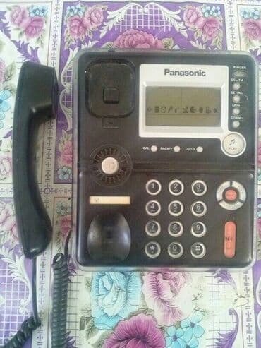 soyuducu işləmiş: Stasionar telefon Panasonic, Simli, İşlənmiş, Ünvandan götürmə, Ödənişli çatdırılma — 4