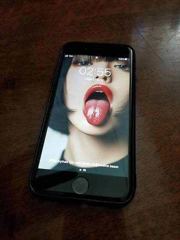 redmi note 14 ikinci el: IPhone 7, 32 GB, Qara, Barmaq izi — 6