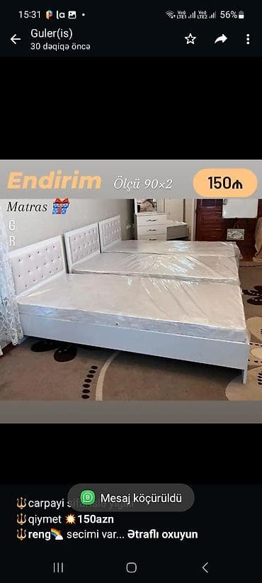 🔱carpayi sifarisle yıgılır 🔱qiymet *💥150azn* *🔱reng*🌈 secimi var