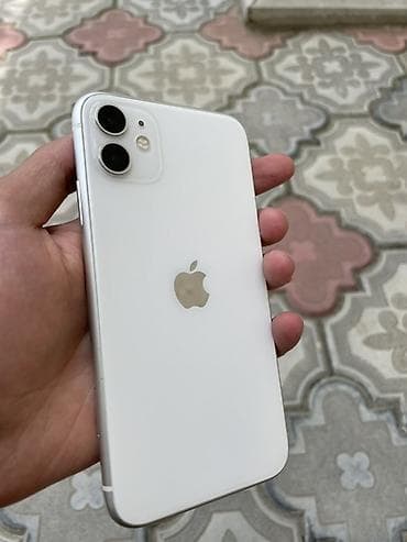 apple ipad 11: IPhone 11, 128 GB, Ağ, Face ID — 3