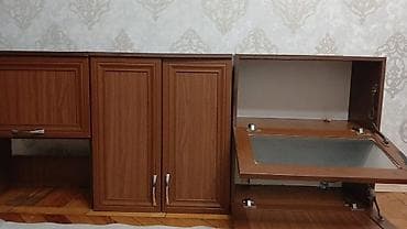 hamam şkaflari: Mətbəx üst dolabları dəsti - Material: ağac fakturalı laminat/MDFlam — 2