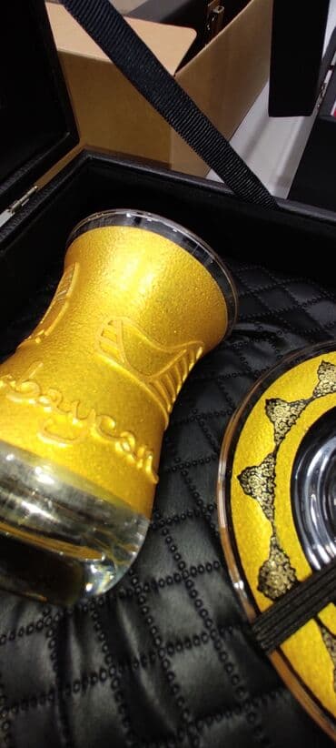 qızıl qabı: Armudu stəkanlar, rəng - Qızılı — 9