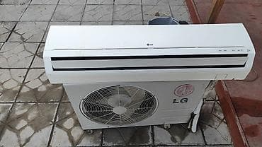 ventilyator su ile: Kondisioner LG, İşlənmiş, 85-90 kv. m, Split sistem, Ödənişli quraşdırma — 1