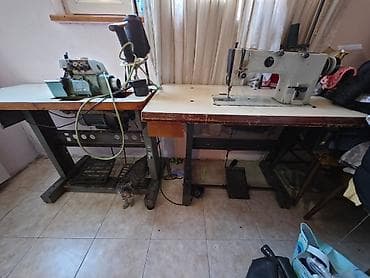 qədim samovar satisi: Tikiş maşını İşlənmiş,Overlok, 3 saplı, Ünvandan götürmə — 1