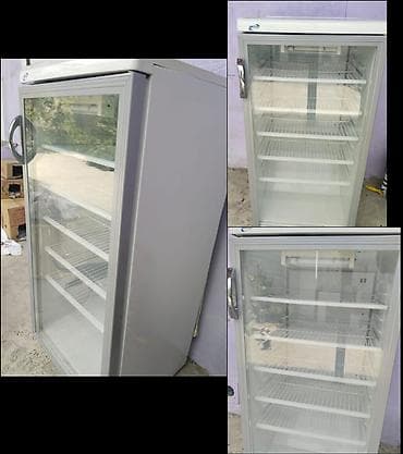 ref vitrin: Vitrin soyuducu - Şüşə qapılı, vitrində məhsulların aydın görünməsi — 1