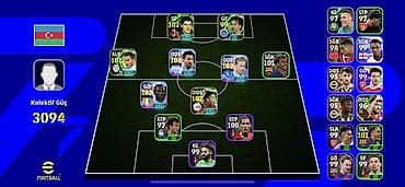 Marketinq, Reklam və PR: EFootball hesabı/squad satışı – yüksək reytinqli heyət - Oyun — 1