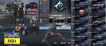 PUBG Mobile oyun hesabı – yüksək səviyyəli kolleksiya və nadir