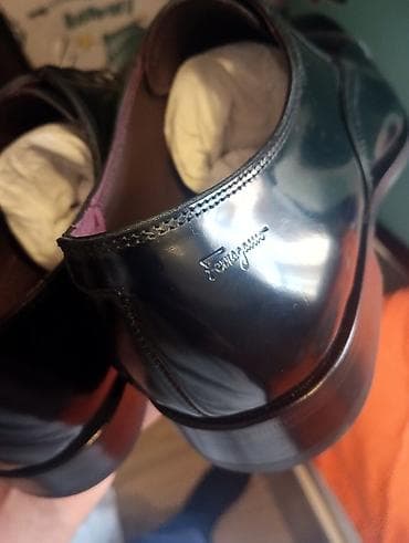 Salvatore Ferragamo kişi klassik ayaqqabıları – Seul Leather Cap-Toe
