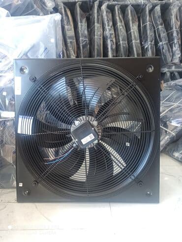 Zərərvericilərə qarşı mübarizə aparatları: Sənaye tipli divar ventilyatoru - Korpus: kvadrat metal panel, ön — 9