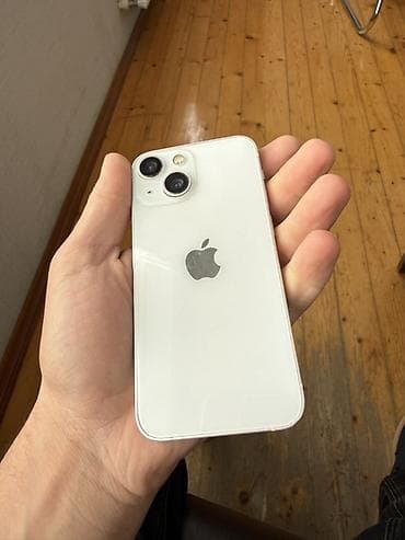 100 azn telfonlar: IPhone 13 mini, 128 GB, Ağ, Face ID — 1