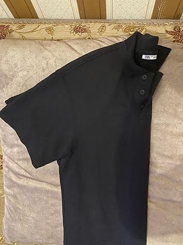 pol sapoglar: Polo köynək, Zara, S, rəng - Qara — 2