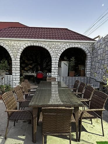 Açıq hava üçün böyük masa və stul dəsti 10 neferlik yeni maldan lalafo.az -da Açıq hava üçün böyük masa və stul dəsti 10 neferlik yeni maldan