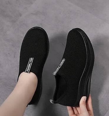 krasovkalar 2019: Ölçü: 39, rəng - Qara, Yeni — 2