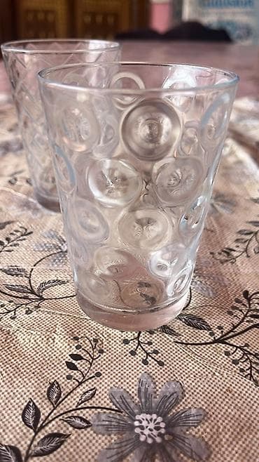 ucuz malar: Stəkanlar, Şüşə, 2 ədədli dəst, 250 ml — 2