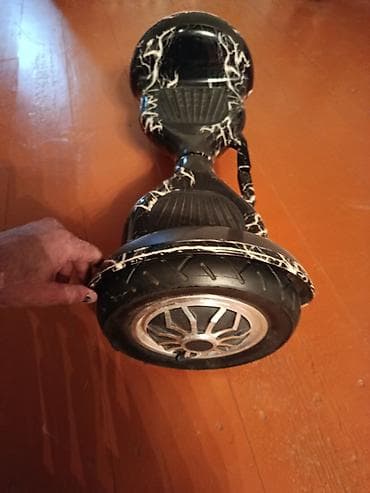 gitara sim: Özünü tarazlayan elektrikli skuter (hoverboard) - Dizayn: Qara rəng — 3