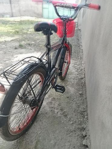 4 teker velosiped: Qırmızı velosiped 20lik uşaq üçün 170 manata alinib təzə qalıb — 3