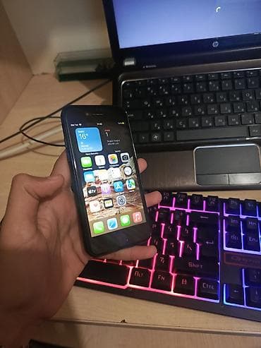 IPhone 7, 32 GB, Qara, Barmaq izi