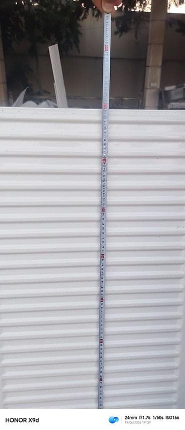 Radiyatır satılır dord eded biri 1.20 ikisi 1 metir biride 60 — 3