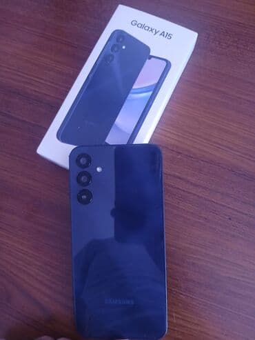 a15 ikinci el: Samsung Galaxy A15, rəng - Qara, Barmaq izi — 2