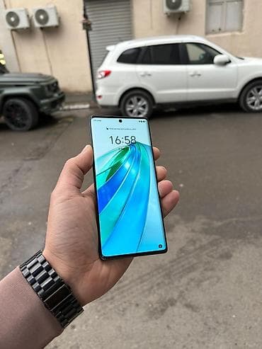 rəsmi note 8: Honor X9a, 128 GB, rəng - Gümüşü, Düyməli, Sensor, Barmaq izi — 4