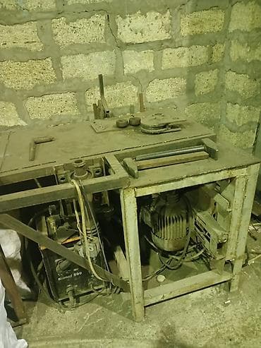 Balta və nacaqlar: Profil əyən dəzgah - Növ: Elektriklə işləyən armatur/metal çubuq əyən — 3