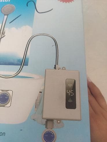 mis samovar: Termostatlı ani su qızdırıcısı – model XCB-001 - 3 saniyədə sürətli — 2